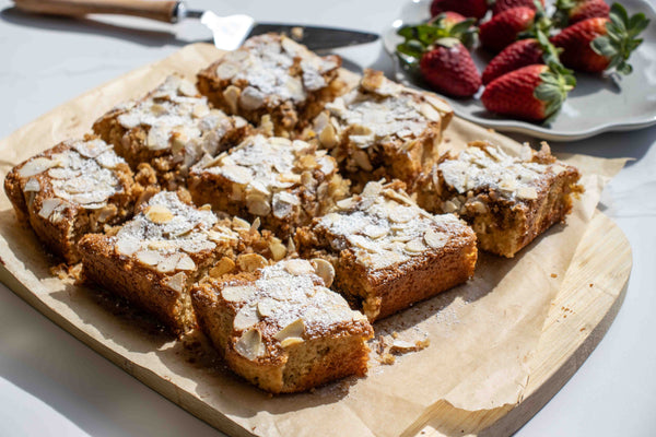 Almond Croissant Slice