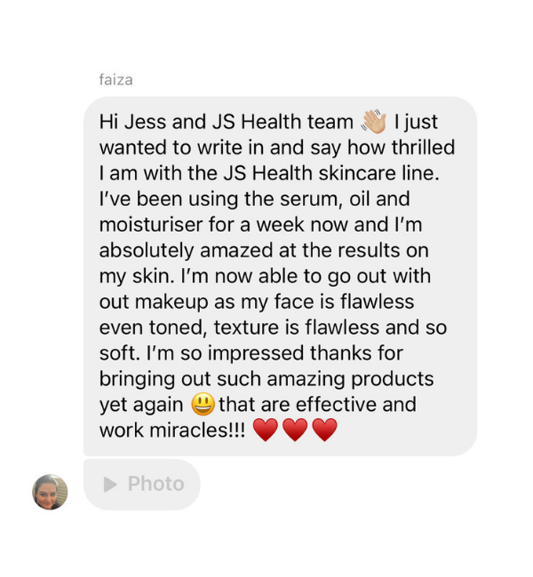 Jess' B-Day Gift: Probiotic Vitamin Moisturiser