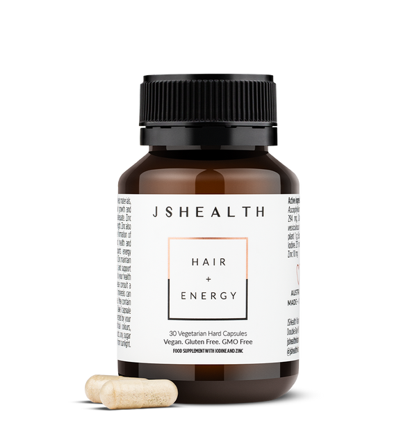 Hair + Energy Formula - 30 Capsules - ONE MONTH SUPPLY