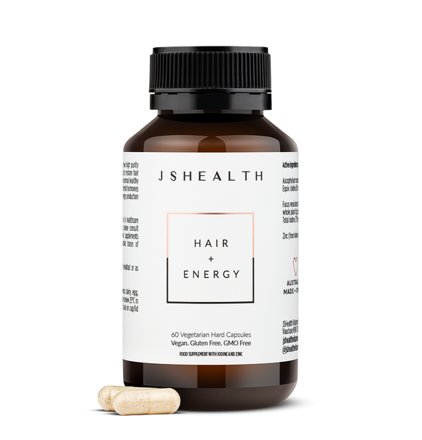 Hair + Energy Formula - 60 Capsules - TWO MONTH SUPPLY
