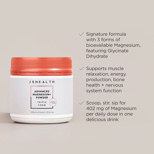 Advanced Magnesium+ Powder - Peach