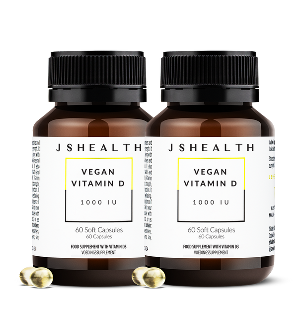 Vegan Vitamin D+ Twin Pack - 4 Months Supply